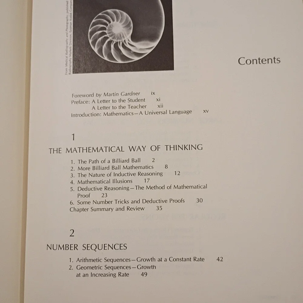 Mathematics: A Human Endeavor by Harold R Jacobs (hardcover, 1970) EUC VTG - Picture 6 of 9